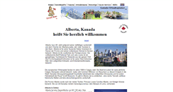 Desktop Screenshot of kanada-alberta.de